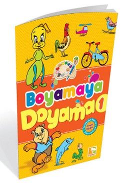 Boyamaya Doyama 1 - Kolektif, Bilmece - Bulmaca Türkçe kitap kapağı
