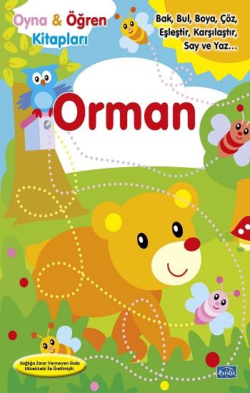 Oyna Öğren - Orman - Parıltı Yayınları Kitap