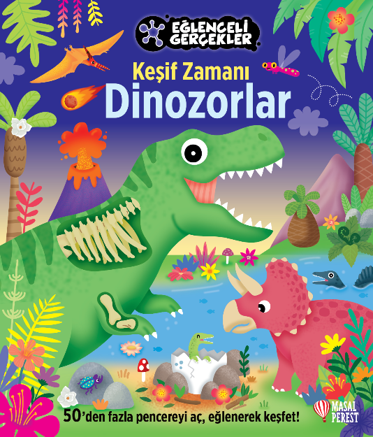 Dinozorlar - Eğlenceli Gerçekler (Ciltli) - Masalperest Kitap