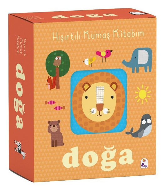 Doğa - Hışırtılı Kumaş Kitabım - İndigo Çocuk Kitap
