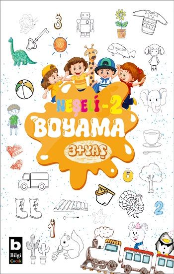 Neşeli Boyama 2 - Bilgi Yayınevi (Boyama Kitapları) Kitap