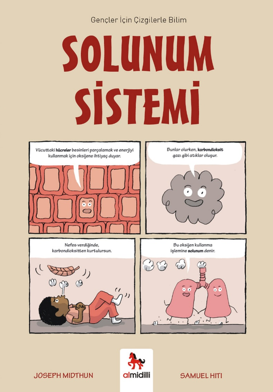 Solunum Sistemi - Gençler İçin Çizgilerle Bilim - Almidilli Kitap