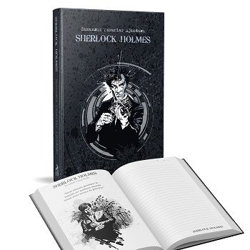 Sherlock Holmes Süresiz Ajanda (Ciltli) - Zamansız Yazarlar Serisi - Ren Kitap Kitap