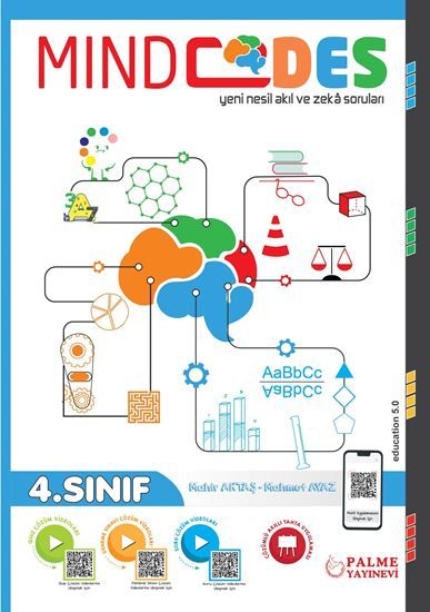 Palme 4. Sınıf Mind Codes Nesil Akıl ve Zeka Soruları - Palme Yayıncılık Hazırlık Kitapları Bayilik Ürünleri Kitap