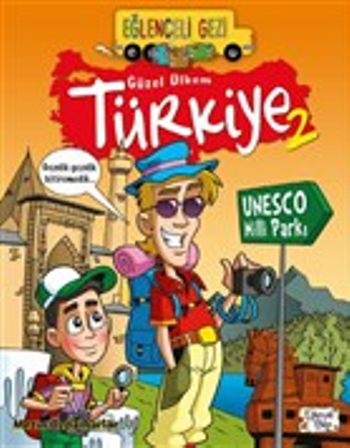 Eğlenceli Gezi - Güzel Ülkem Türkiye 2 - Eğlenceli Bilgi Yayınları Kitap
