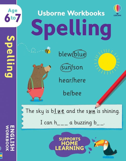 Usborne Workbooks Spelling 6-7 - Usborne Publishing Kitap