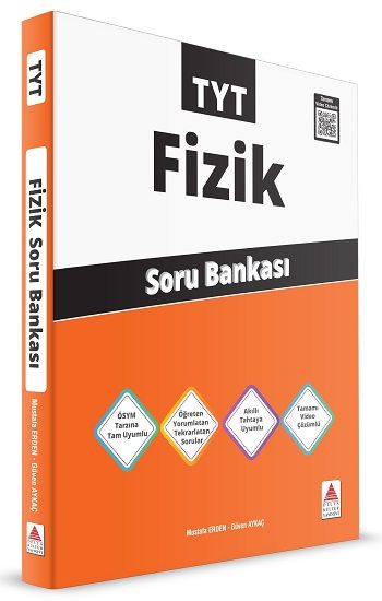 TYT Fizik Soru Bankası (Video Çözümlü) - Delta Kültür Yayınevi Kitap