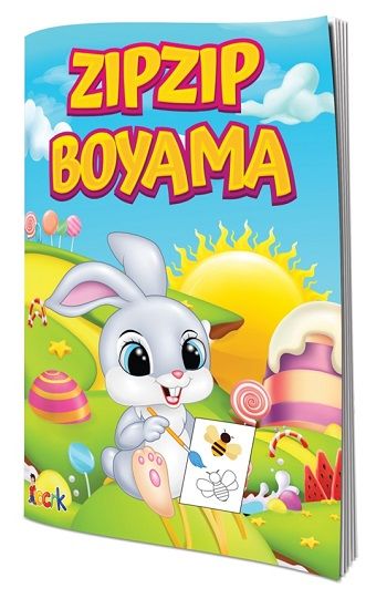 Zıpzıp Boyama - Bıcırık Yayınları Kitap