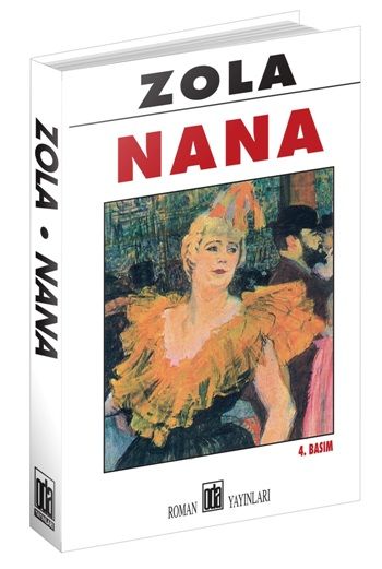 Nana Emile Zola Türkçe kitap kapağı