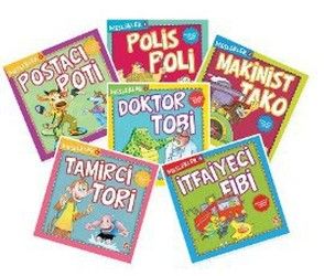Meslekler Set (6 Kitap Takım) - Timaş Çocuk Kitap