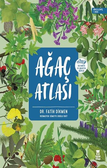 Ağaç Atlası (Ciltli- Dünya Haritası ve Çikartma Hediyeli) - Taze Kitap Kitap