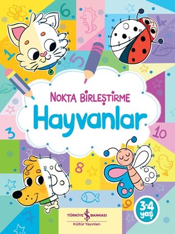 Hayvanlar - Nokta Birleştirme - İş Bankası Kültür Yayınları Kitap