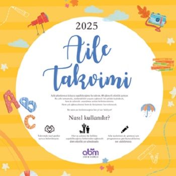 Aile Takvimi 2025 - Abm Yayınevi Kitap