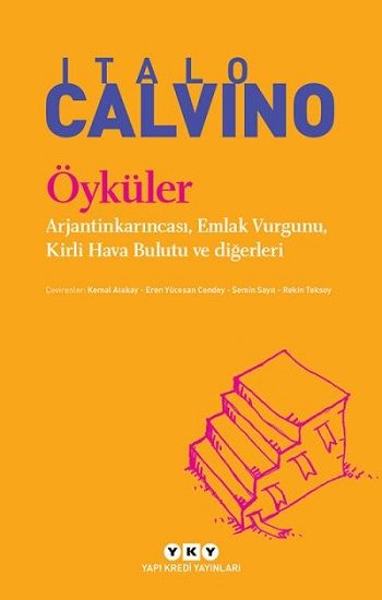 Öyküler - Italo Calvino, İtalyan Edebiyatı Türkçe kitap kapağı