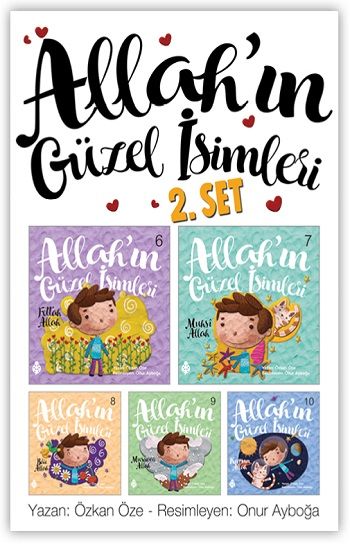 Allah’ın Güzel İsimleri - 2 (5 Kitap Takım) - Uğurböceği Yayınları (Kampanyalı) Kitap