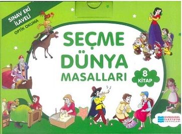 Seçme Dünya Masalları (8 Kitap - Düz Yazılı) - Evrensel İletişim Yayınları Kitap