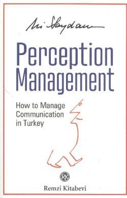 Perception Management Ali Saydam Türkçe kitap kapağı