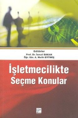 İşletmecilikte Seçme Konular - Kolektif, Akademik Kitaplar Türkçe kitap kapağı