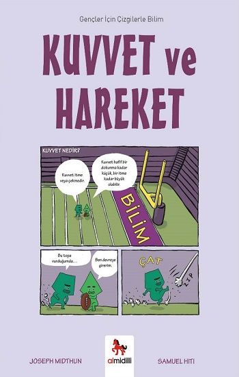 Kuvvet ve Hareket - Gençler İçin Çizgilerle Bilim - Almidilli Kitap