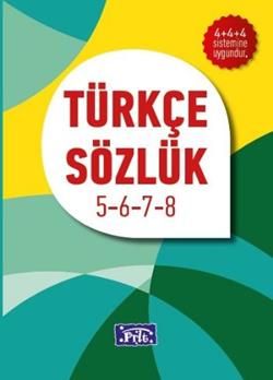 İlköğretim Türkçe Sözlük 5-6-7-8 Parıltı Yayınları Türkçe kitap kapağı