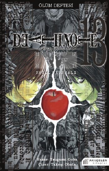 Death Note Serisi 13 - Ölüm Defteri - Akıl Çelen Kitaplar Kitap