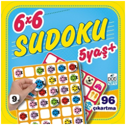 6 x 6 Sudoku - 9 (5 Yaş +) - Pötikare Yayıncılık Kitap