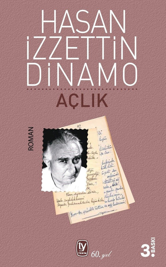 Açlık Hasan İzzettin Dinamo Türkçe kitap kapağı