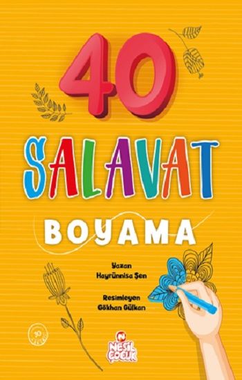 40 Salavat Boyama - Nesil Çocuk Yayınları Kitap