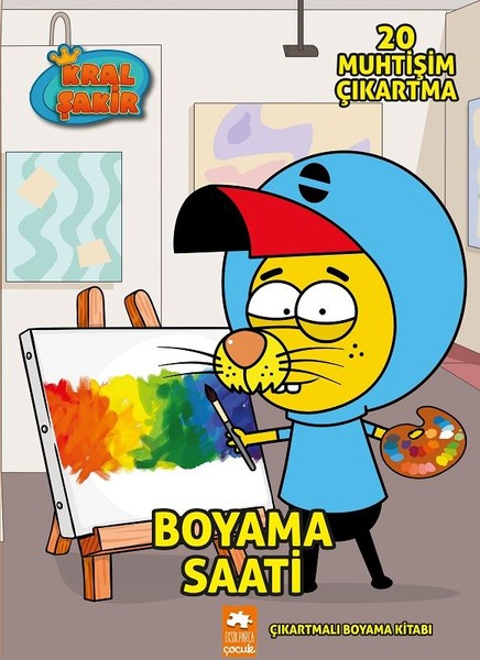 Boyama Saati - Kral Şakir - Eksik Parça Yayınları Kitap