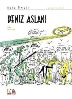 Deniz Aslanı - Aziz Nesin, Çizgi Roman Türkçe kitap kapağı