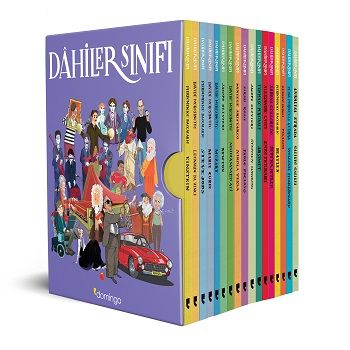 Dahiler Sınıfı Serisi Kutulu Set - Domingo Yayınevi Kitap