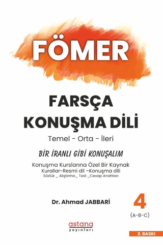 FÖMER Farsça Konuşma Dili - 4  Bir İranlı Gibi Konuşalım - Astana Yayınları Kitap