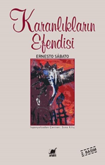 Karanlıkların Efendisi - Ernesto Sabato, Latin Edebiyatı Türkçe kitap kapağı