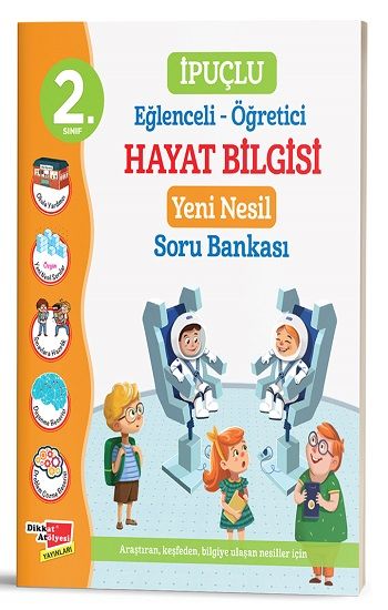 2. Sınıf İpuçlu Eğlenceli - Öğretici Hayat Bilgisi Yeni Nesil Soru Bankası - Dikkat Atölyesi Yayınları Kitap