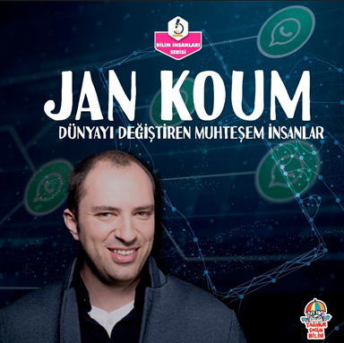 Dünyayı Değiştiren Muhteşem İnsanlar - Jan Koum - Yağmur Çocuk Yayınları Kitap