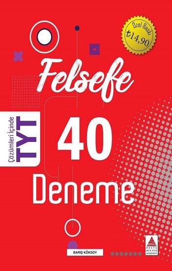 TYT Felsefe 40 Deneme - Delta Kültür Yayınevi Kitap
