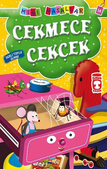 Çekmece Çekçek Şokuh Gasemnia Türkçe çocuk kitabı kapağı