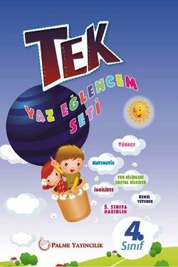 4. Sınıf TEK Yaz Eğlence Seti - Palme Yayıncılık Hazırlık Kitapları Bayilik Ürünleri Kitap
