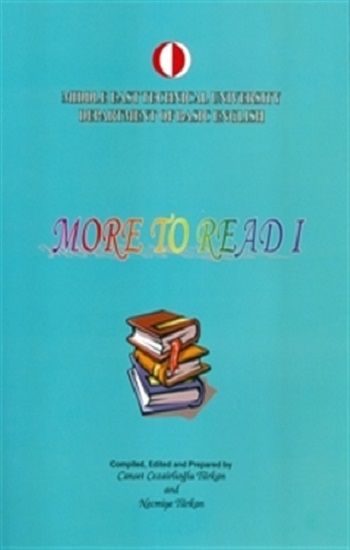 More To Read 1 - ODTÜ Akademik Kitaplar Kitap