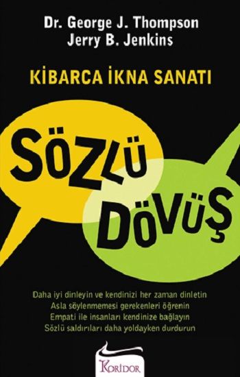 Sözlü Dövüş Kibarca İkna Sanatı - Koridor Yayıncılık Kitap