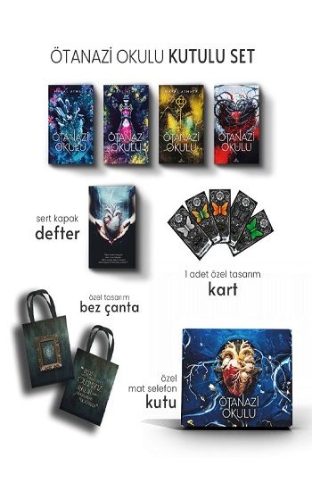 Ötanazi Okulu Kutulu Set (Ciltli) 4 Kitap - Ephesus Yayınları Kitap