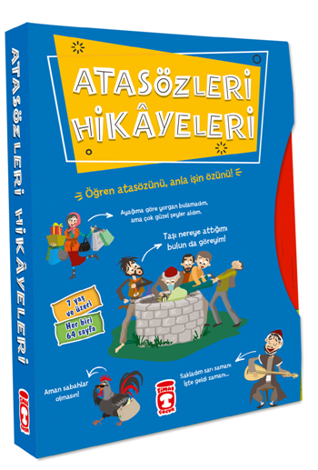 Atasözleri Hikayeleri- Set (5 Kitap) - Timaş Çocuk Kitap