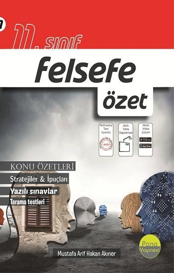 11.Sınıf Felsefe Özet - Pano Yayınevi Kitap