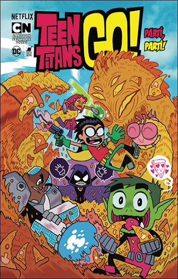 Teen Titans Go! Parti Parti! - Dinozor Çocuk Kitap