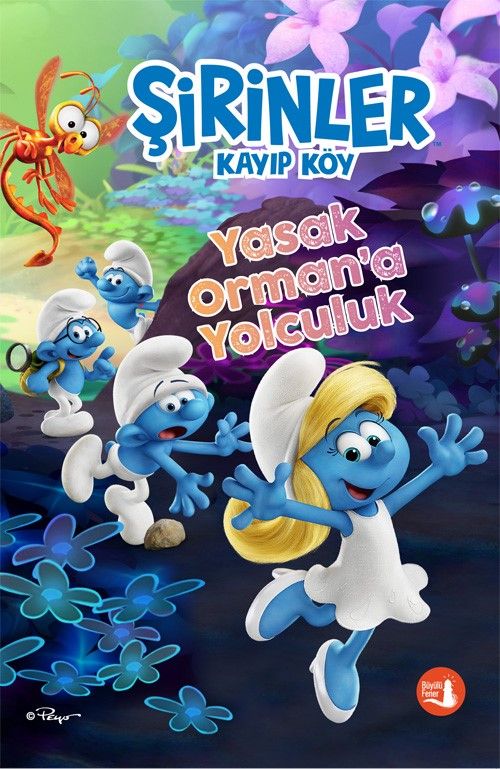 Şirinler Kayıp Köy - Yasak Ormana Yolculuk - Büyülü Fener Yayınları Kitap