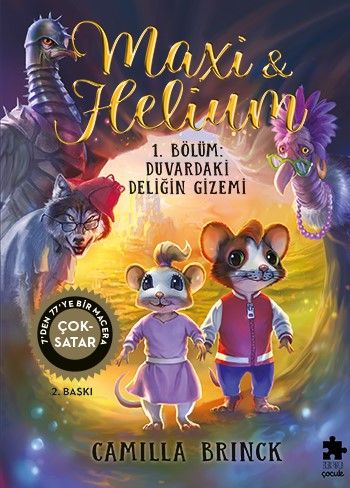 Maxi & Helium 1. Bölüm: Duvardaki Deliğin Gizem (Ciltli) - Eksik Parça Yayınları Kitap