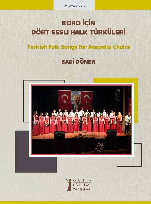Koro İçin Dört Sesli Halk Türküleri - Müzik Eğitimi Yayınları Kitap