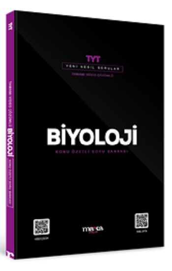2025 TYT Biyoloji Konu Özetli Yeni Nesil Soru Bankası Tamamı Video Çözümlü (Ciltli) - Marka Yayınları Kitap