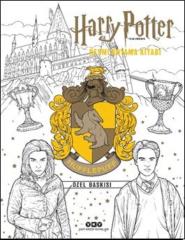 Harry Potter Filmlerinden Resmi Boyama Kitabı – Hufflepuff Özel Baskısı - Yapı Kredi Yayınları Özel Basım Kitap