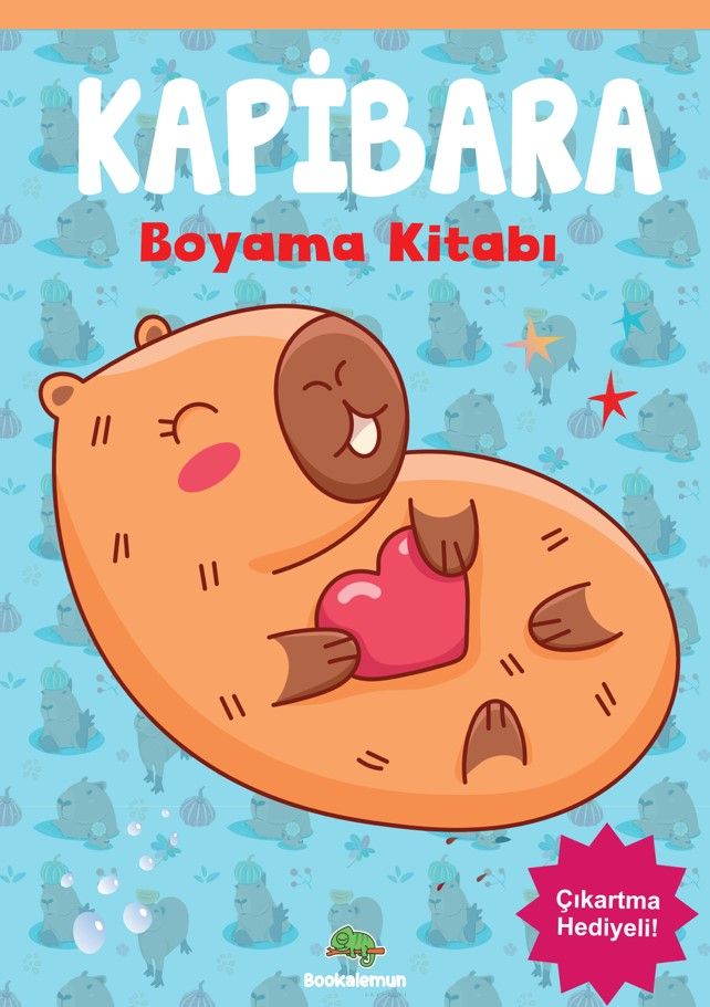 Kapibara Boyama Kitabı - Bookalemun Yayınevi Kitap